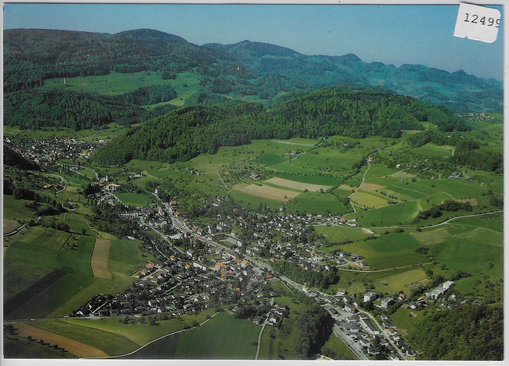 Ansichtskarten: Flugaufnahme Niederdorf BL – Antik aus Ettingen von Kartenplanet