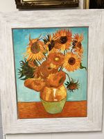 Original Grosse. Gemälde Sonnenbrumen