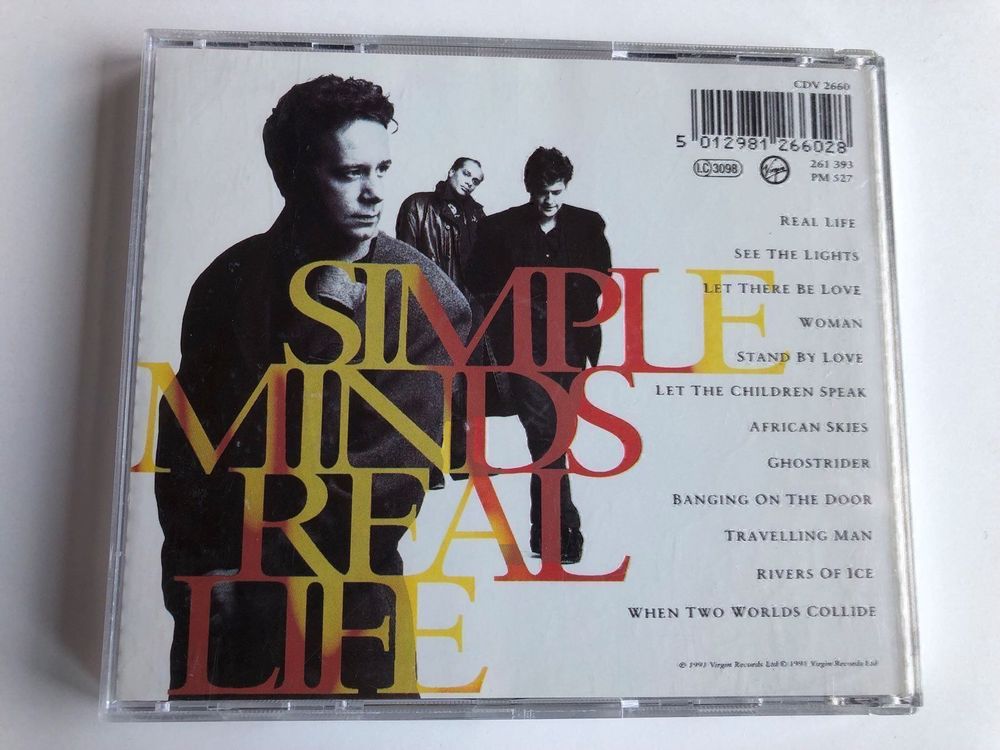 Simple Minds CD - Real Life (Gebraucht) in Oberried Brienz für CHF 0.7 ...
