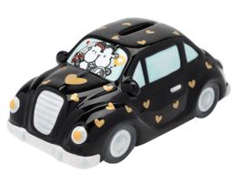 Just Married Kässeli, Spardose aus Steinzeug Auto, Hochzeit