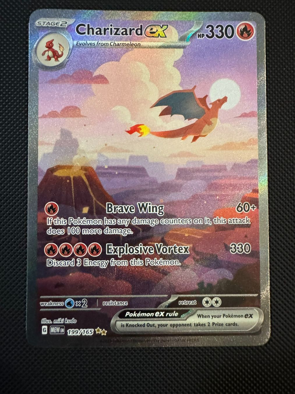 Pokémon Carte collezionabili: Charizard ex EN 199/165 aus dem 151 Set – Usato da Wald ZH venduto da Boltriz 2