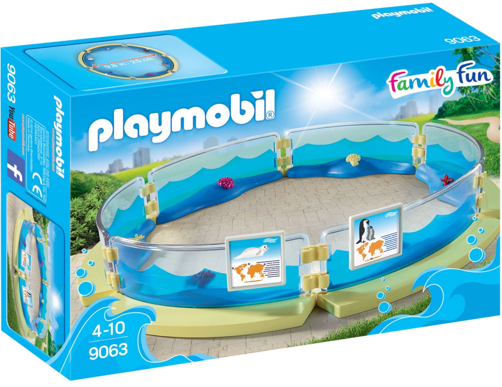 Playmobil Giocattoli: PLAYMOBIL® Meerestierbecken 9063 – Nuovo e nell'imballaggio originale da Wagenhausen venduto da M.Sieg