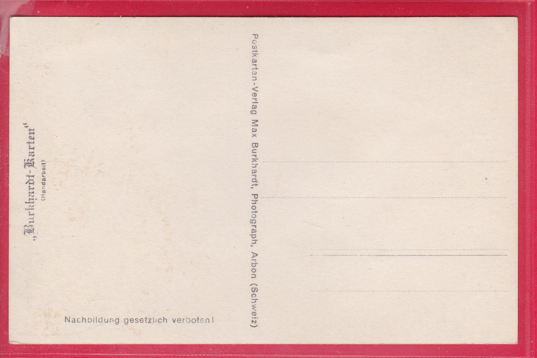 Cartoline postali: BAAR HÖLLGROTTEN, BIENENKORB – Usato da Oberrieden venduto da Gebirgsstelze 1