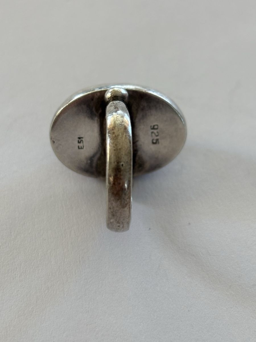 Anelli: Ring Tigerauge 925 Silber  – Usato da Langnau am Albis venduto da flusspflege 5