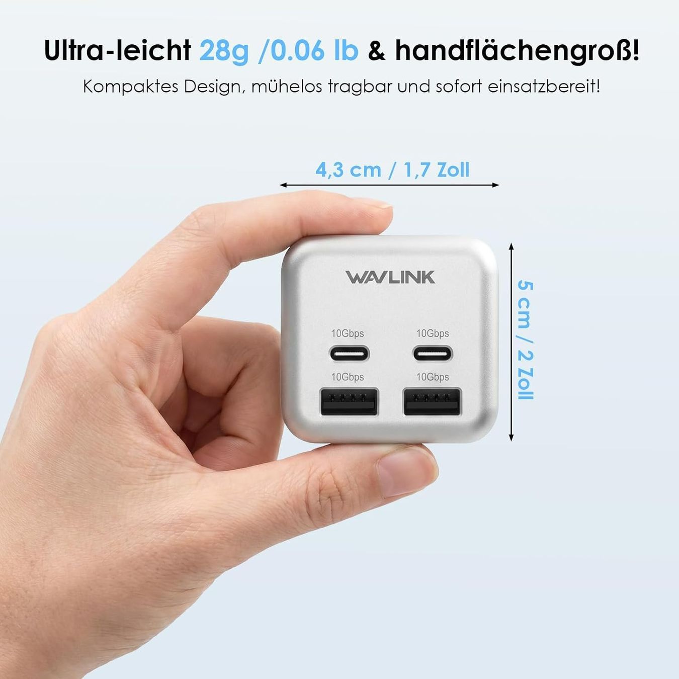 Hub & Switch: Mac mini M4 Hub 6-Port USB-C SD Kartenleser – Nuovo e nell'imballaggio originale da Suhr venduto da SchnapperCH 7