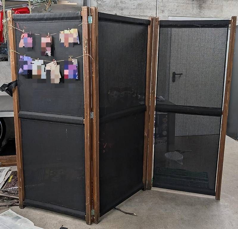Ikea Paraventi: Paravent/Sichtschutz Ikea Slättö 2 Stück – Usato da Flüelen venduto da rei_ymt9