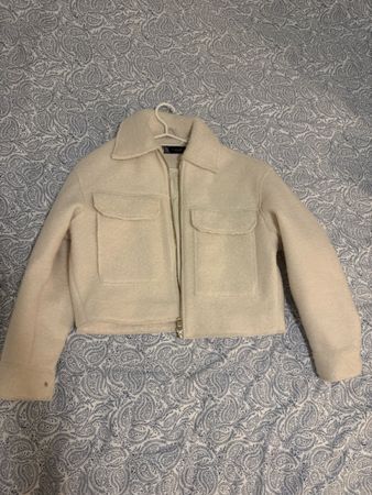     ZARA Jacke beige Grösse S – neu, ungetragen
