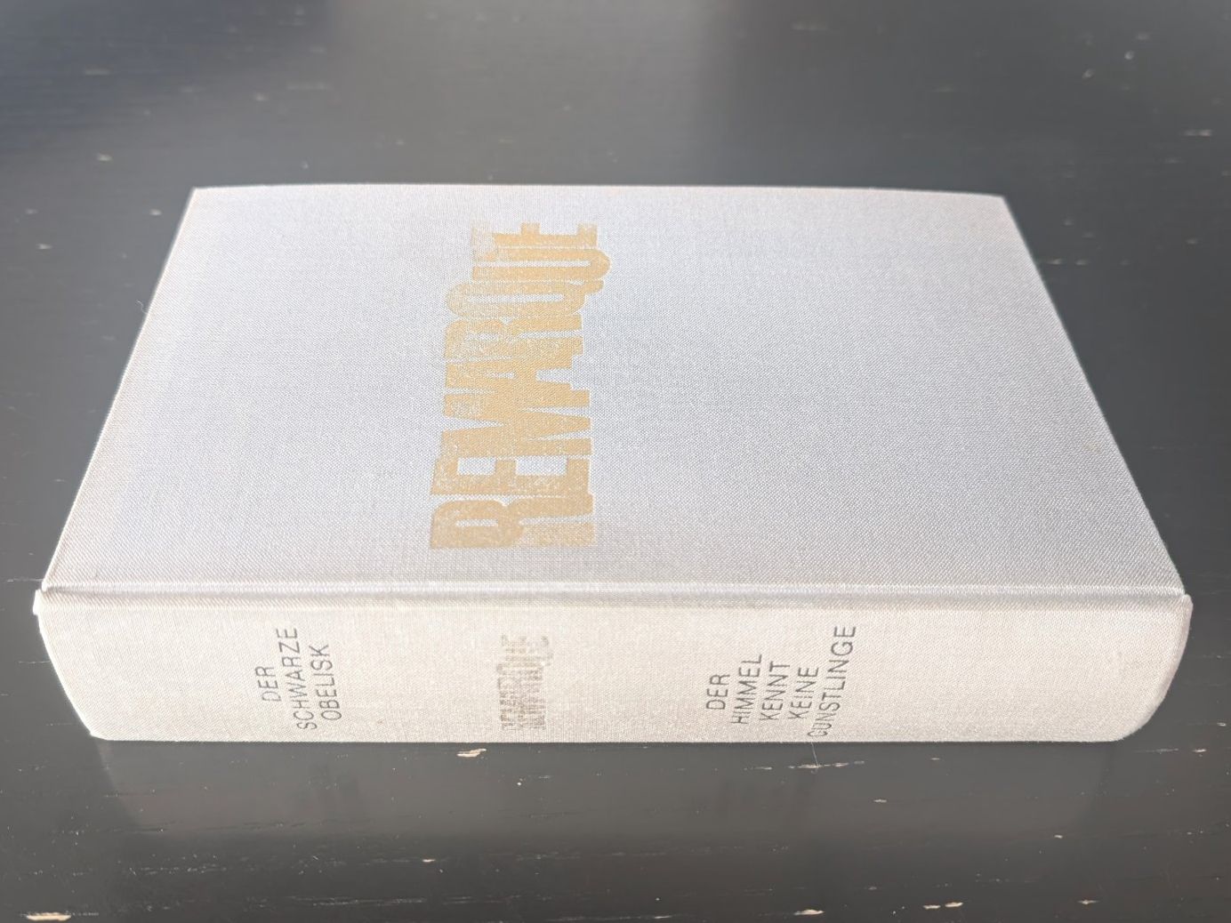 Livres: Der schwarze Obelisk - Remarque – D'occasion à Thalwil par sultan03 2