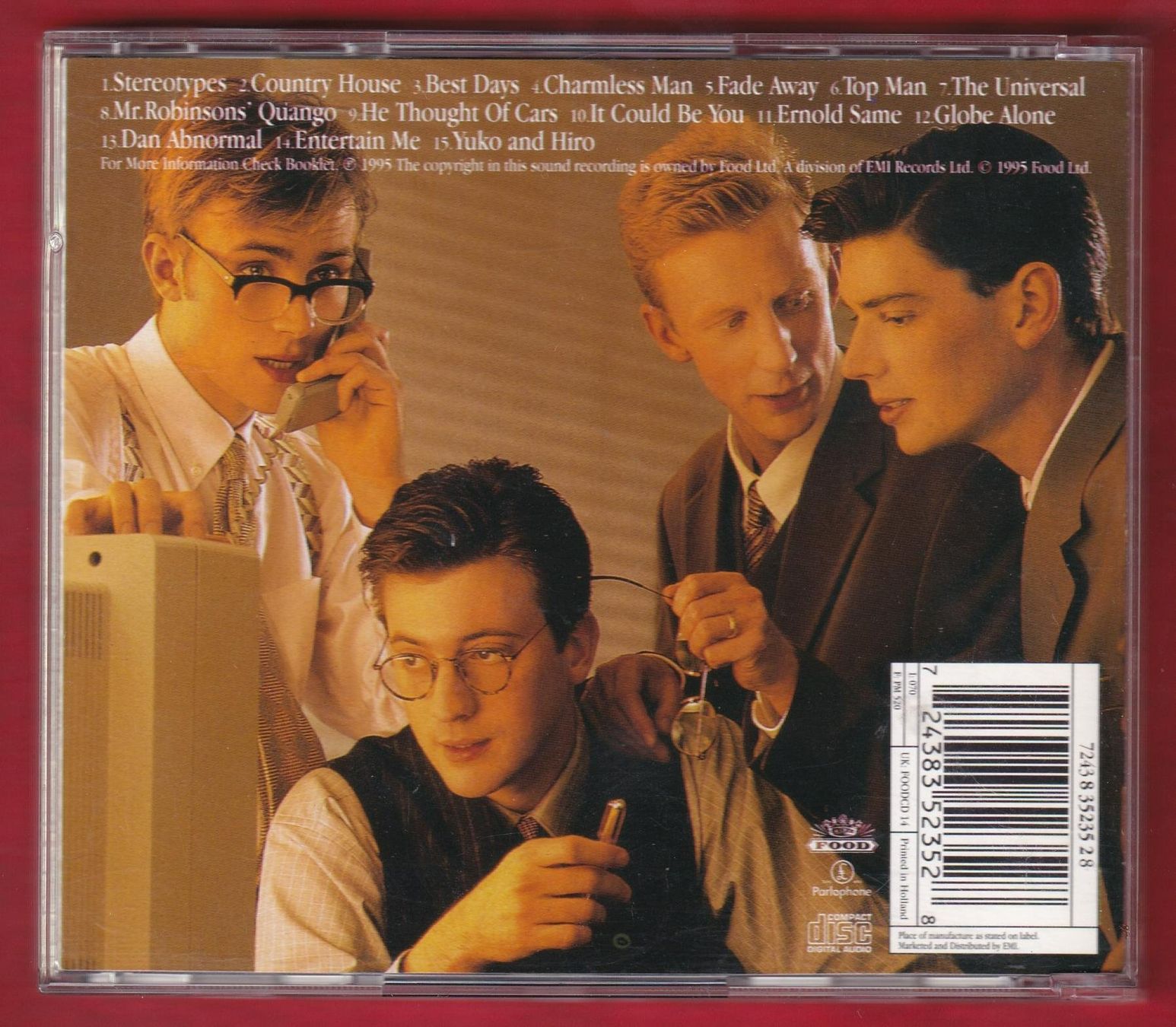 CDs: Blur - The Great Escape (CD) – Gebraucht aus Zürich von Pfluftl2000 1