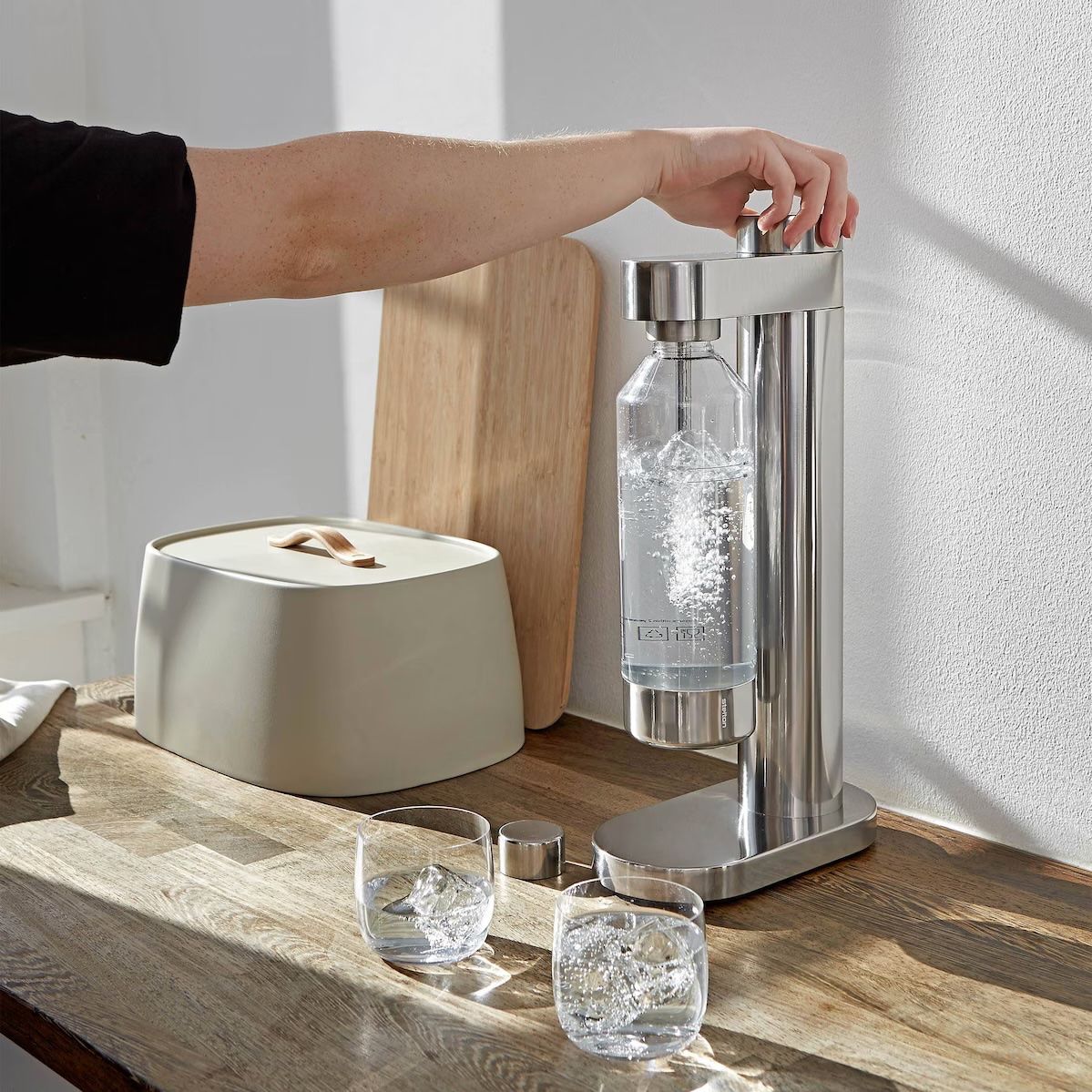 Stelton Küchengeräte: Stelton Wassersprudler inkl Flasche – Gebraucht aus Genève von sunandwind