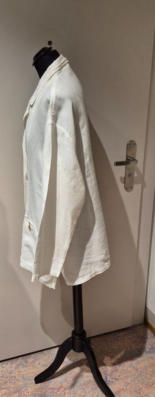 Bogner Giacche: Weisser Leinenblazer, Gr. 40 BOGNER – Usato da Zürich venduto da Roberto040 1