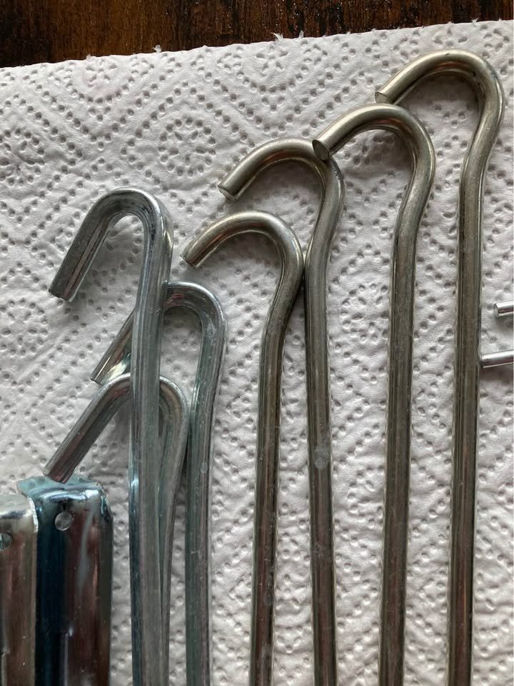 Zubehör: Set mit div. Zeltheringe / Eisenheringe – Neu (gemäss Beschreibung) aus Rudolfstetten von Stellina1975 1