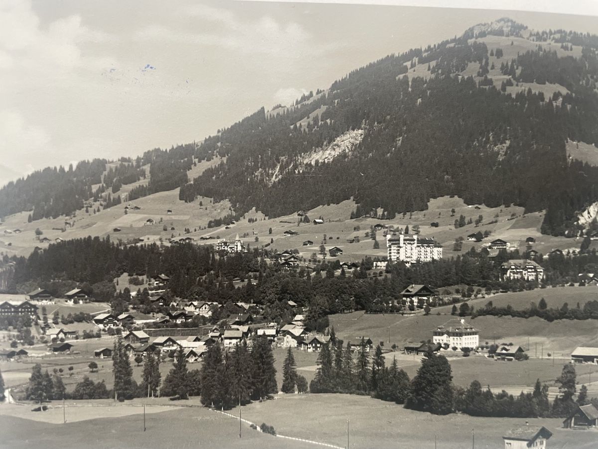 Ansichtskarten: Alte Ansichtskarte Militärpost Gstaad – Gebraucht aus Meierskappel von Hala03 1
