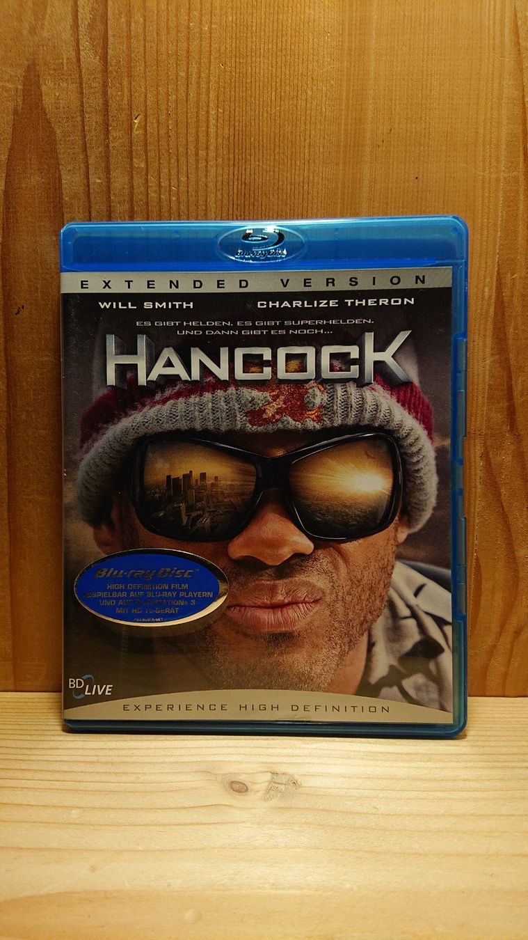 Tutti i DVDs: HANCOCK Extended Version Blu-Ray mit Will Smith – Usato da Wilderswil venduto da Exebub