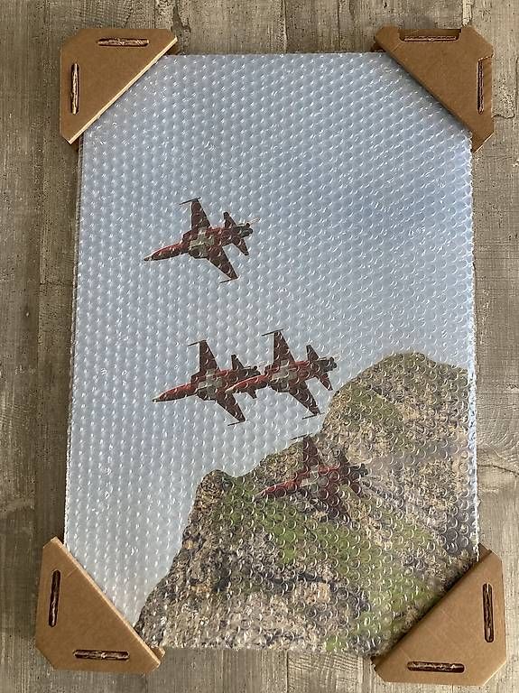 Poster & Bilder: Patrouille Suisse vor Wiggisnase – Neu und originalverpackt aus Schwändi GL von Blacklife 1