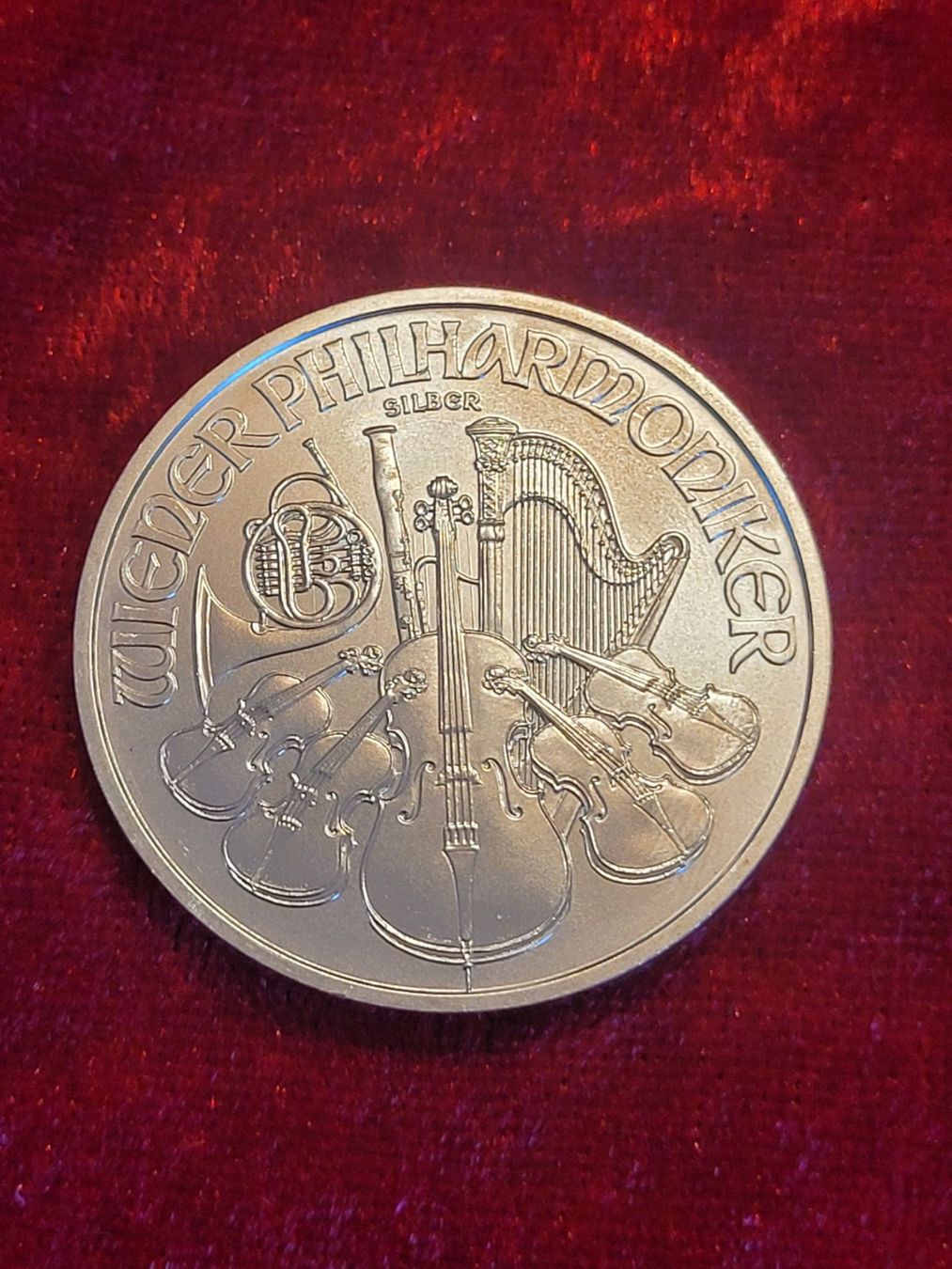 Alle Münzen: 1 oz Wiener Philharmoniker 2025 – Gebraucht aus Neuenkirch von majortom30 1