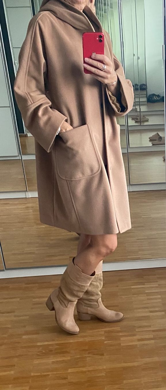 Scarpe da donna: Leder/Segelstoffstiefel Grösse 37, Beige – Nuovo (secondo la descrizione) da Luzern venduto da breil5 5