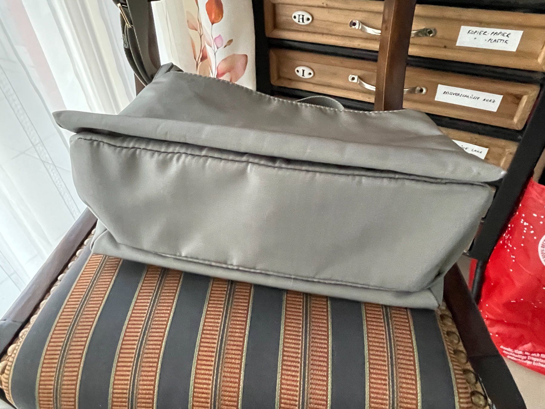 Samsonite Taschen: Samsonite Umhängetasche grau-grün – Gebraucht aus Muttenz von einfach-schoen 3