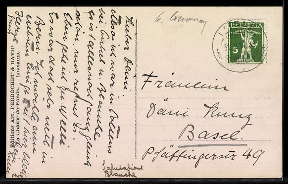 Cartes postales: AK Cottens, Vue générale – D'occasion à Berlin par bartko-reher 1