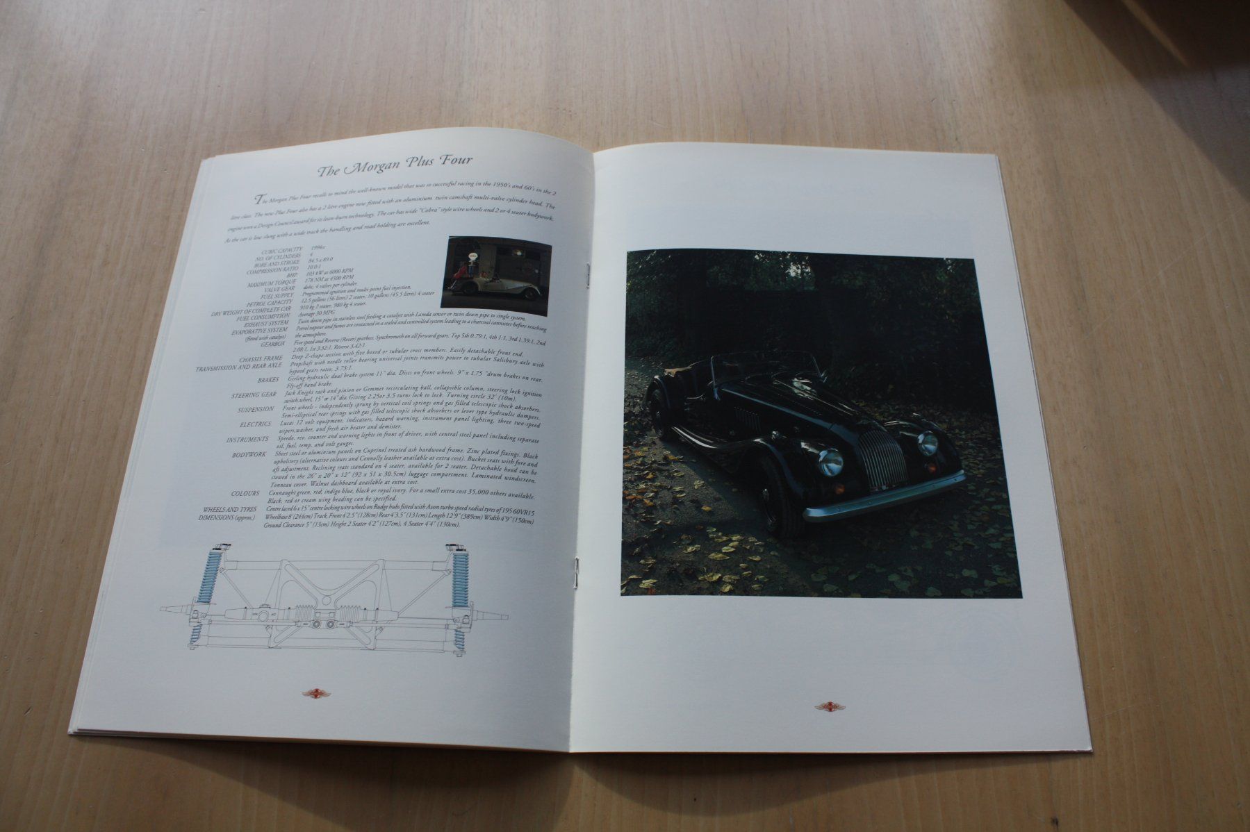 Documenti: Morgan Prospekt Morgan Four Four  /  Plus Four – Usato da Wikon venduto da erwin400 3