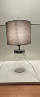 Tischlampe im Glasdesign. (nov838)