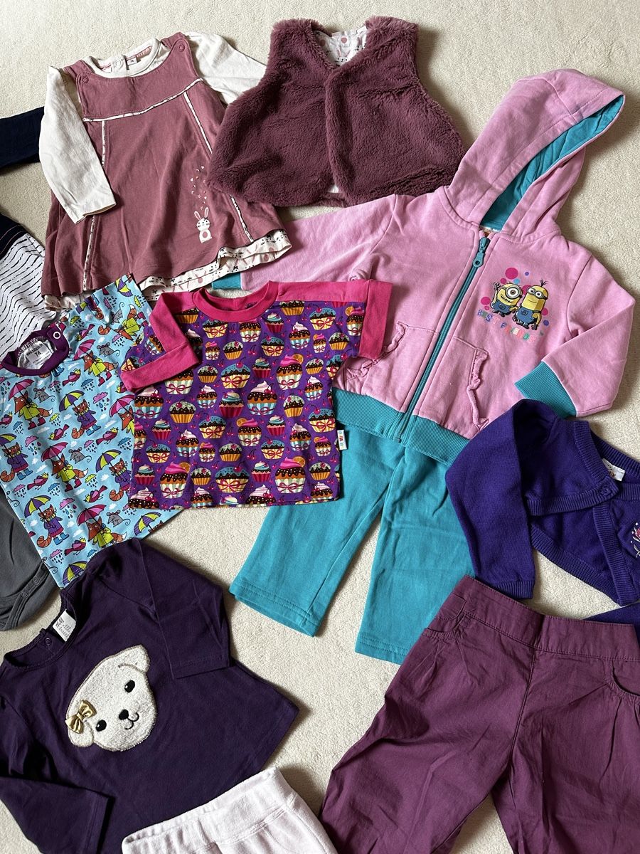 Lotti & Set di vestiti: Kleiderpaket XXL Mädchen Grösse 74 – Nuovo (secondo la descrizione) da Buchs AG venduto da Dasmusstduhaben 2