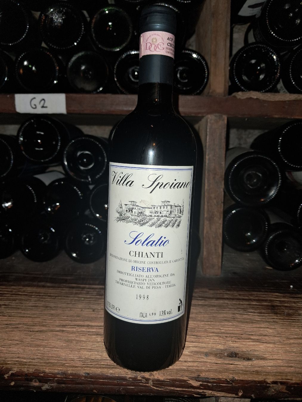 Wein: Villa Spoiano Solatio Chianti Riserva 1998 – Neu und originalverpackt aus Le locle von juliensaran