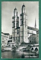 Zürich, Grossmünster, ungelaufen, ca. 1950
