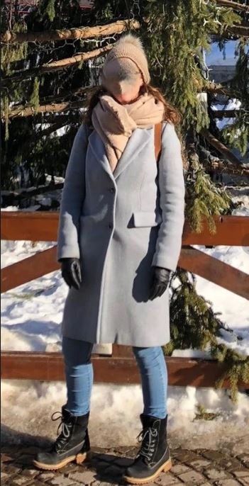 Mäntel: Winter coat - blue grey – Gebraucht aus Rüschlikon von spo_lrc8 3