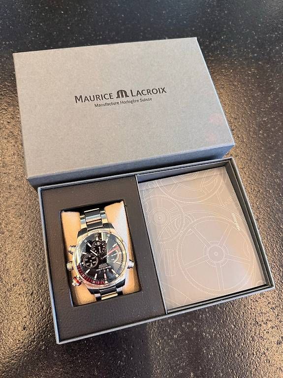 Orologi: Maurice Lacroix Pontos S Chronograph Automatic  Full Set  – Usato da St-Légier-Chiésaz venduto da lostin4tune 1