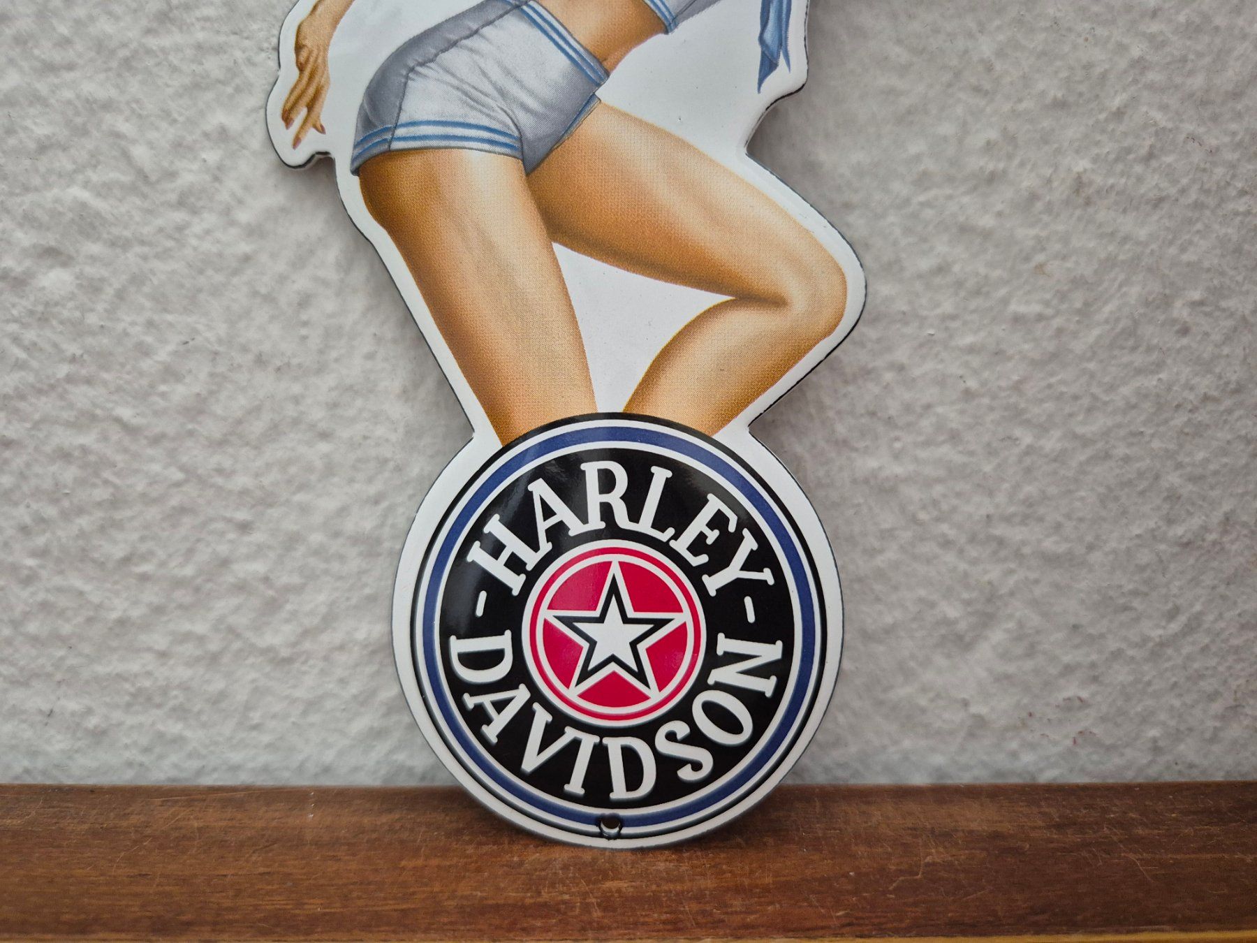 Harley-Davidson Schilder: Emailschild Harley Davidson Motorrad Service Emaille Schild – Neu (gemäss Beschreibung) aus Schaffhausen von pfanis09 2