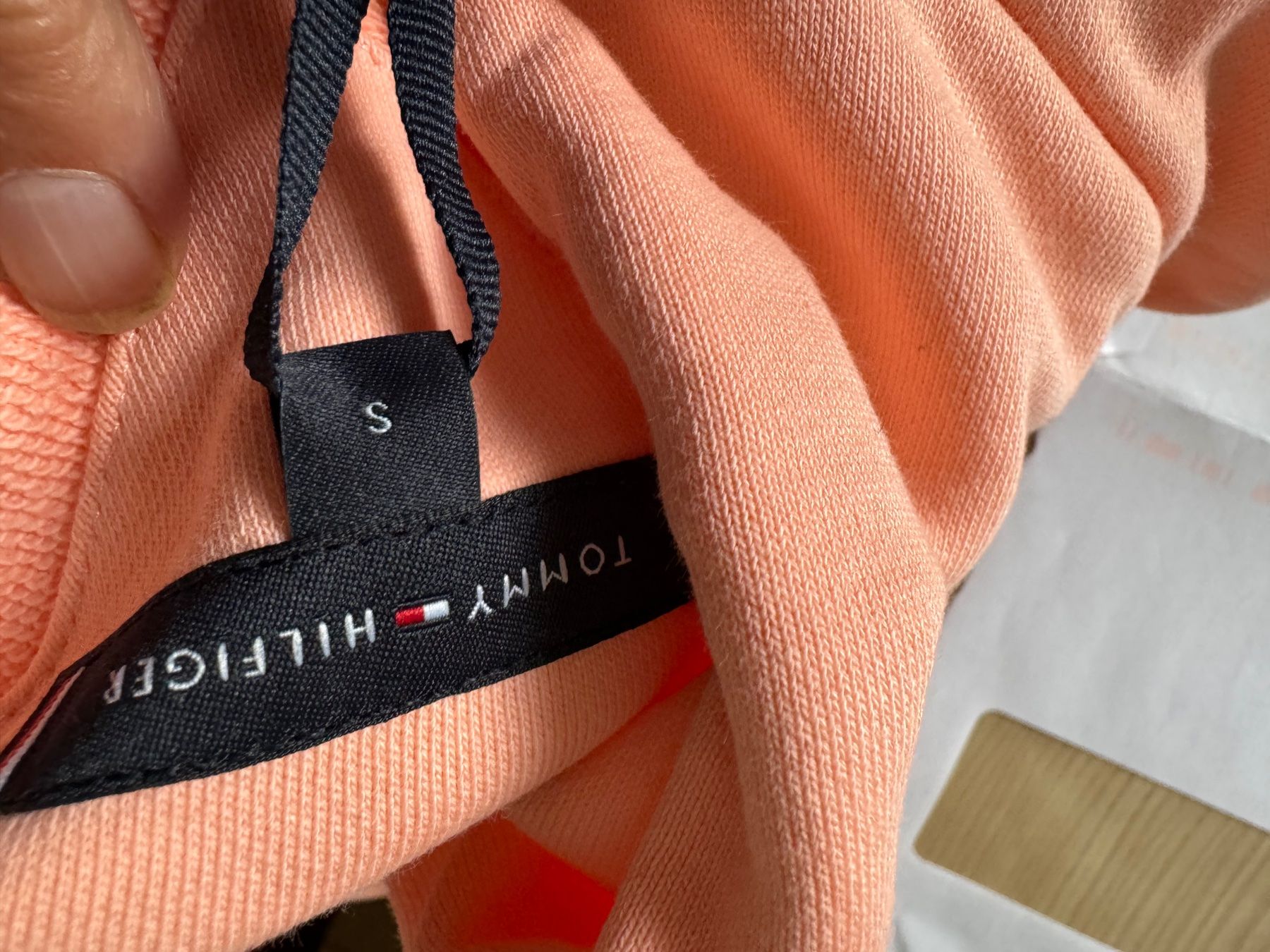 Tommy Hilfiger Maglioni & Felpe: Pull orange neuf Tommy Taille S Mel – Nuovo e nell'imballaggio originale da Veyrier venduto da kimedovapa 3