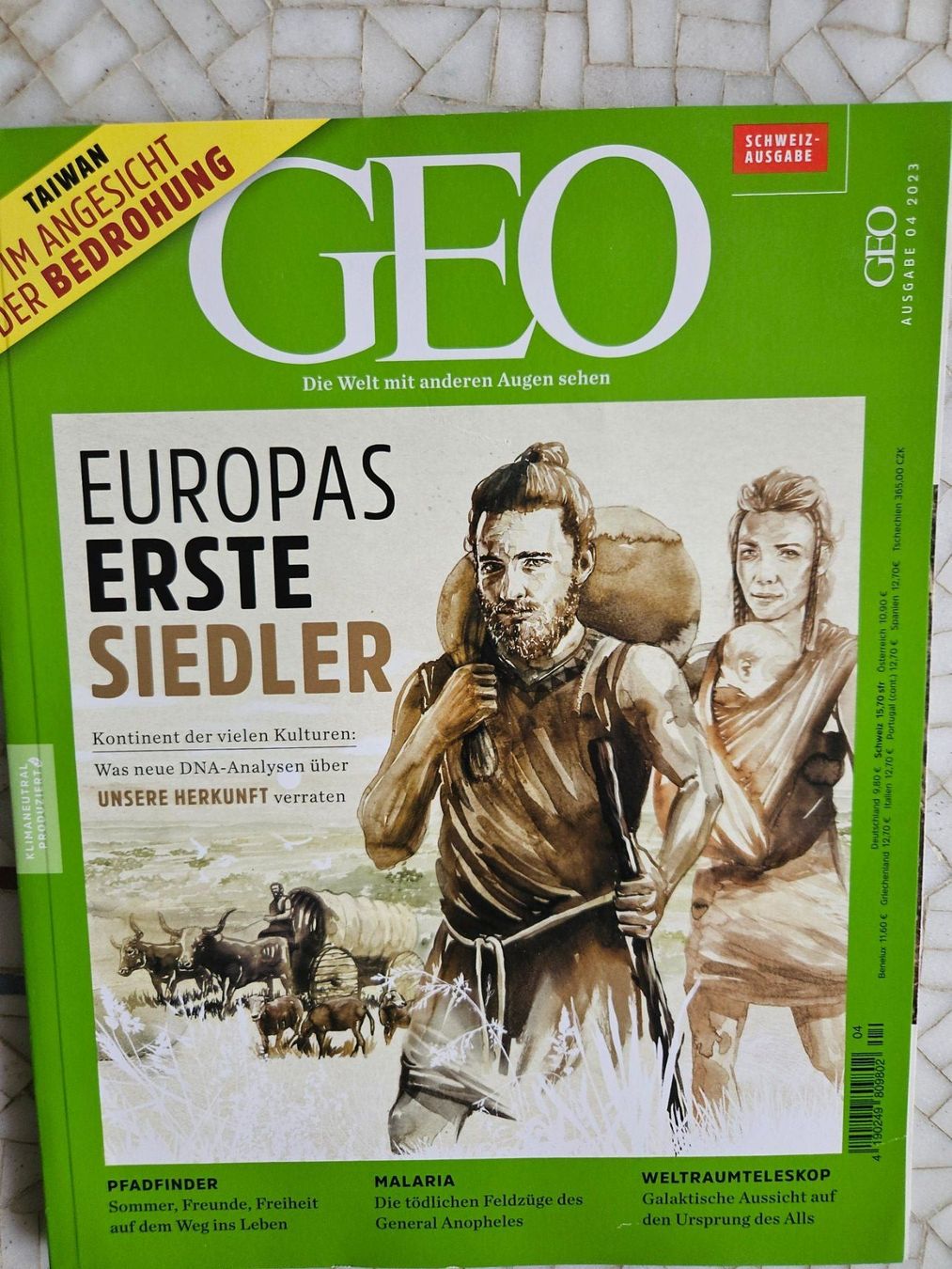 Riviste & Magazine: GEO, Europas erste Siedler – Usato da Zürich venduto da lorenzo167