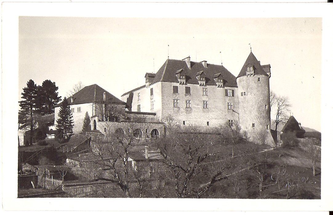 Ansichtskarten: GRUYÈRES, le château – Neu (gemäss Beschreibung) aus Les Verrières von Scampi0
