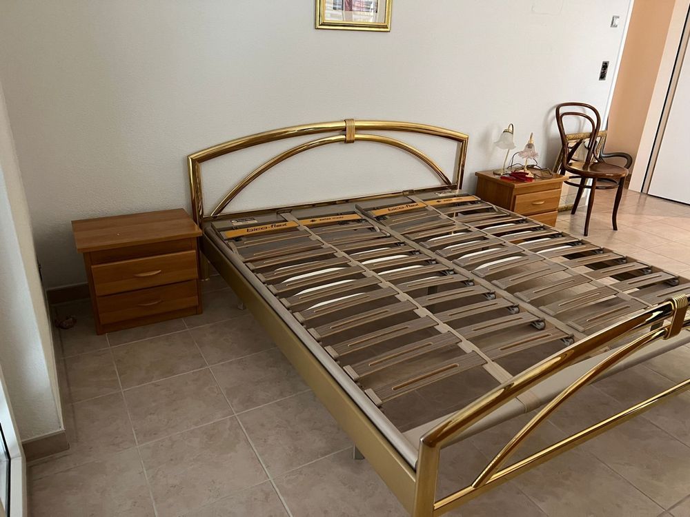 Gelegenheit! Messingbett inkl. bico-flex Lattenrost. (Gebraucht) in ...