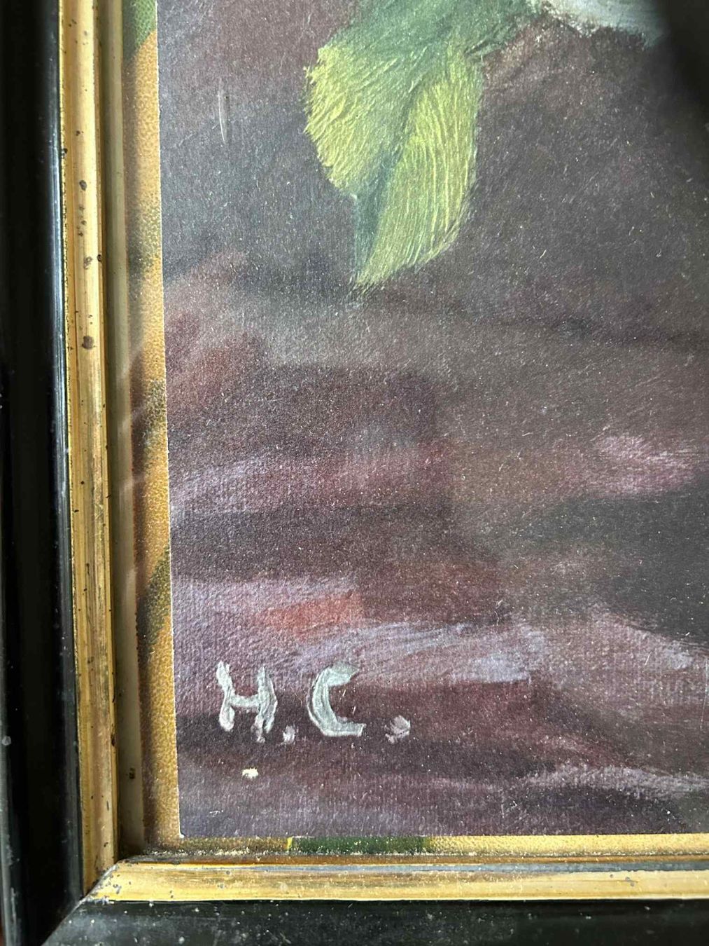 Gemälde: Roses, Stilleben von Hans Comiotto, Farblitographie – Gebraucht aus Bern von Flo_Brunner 1