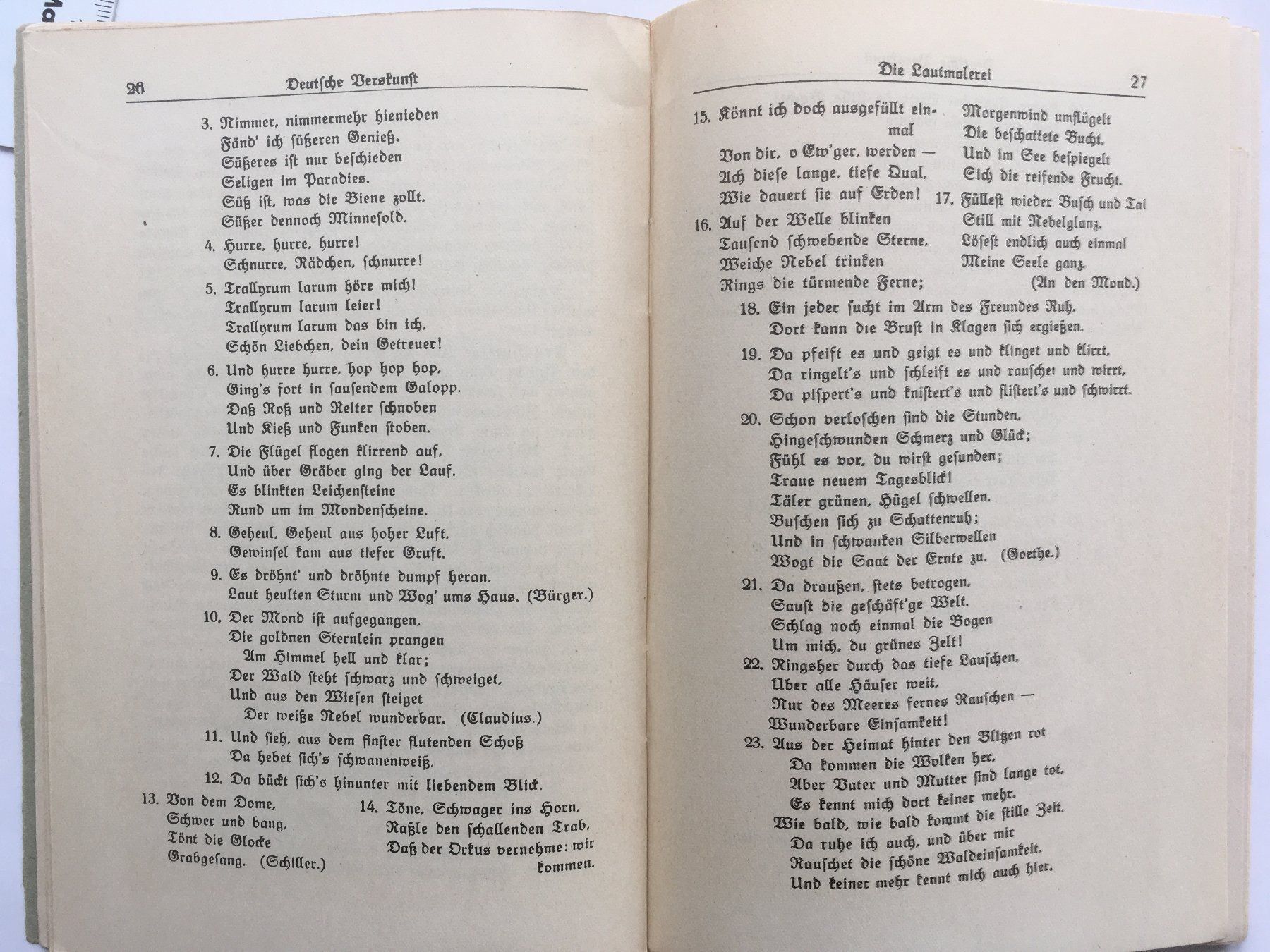 Libri: Deutsche Poetik; Heftform (1927) – Usato da Grenchen venduto da Kogi7 5