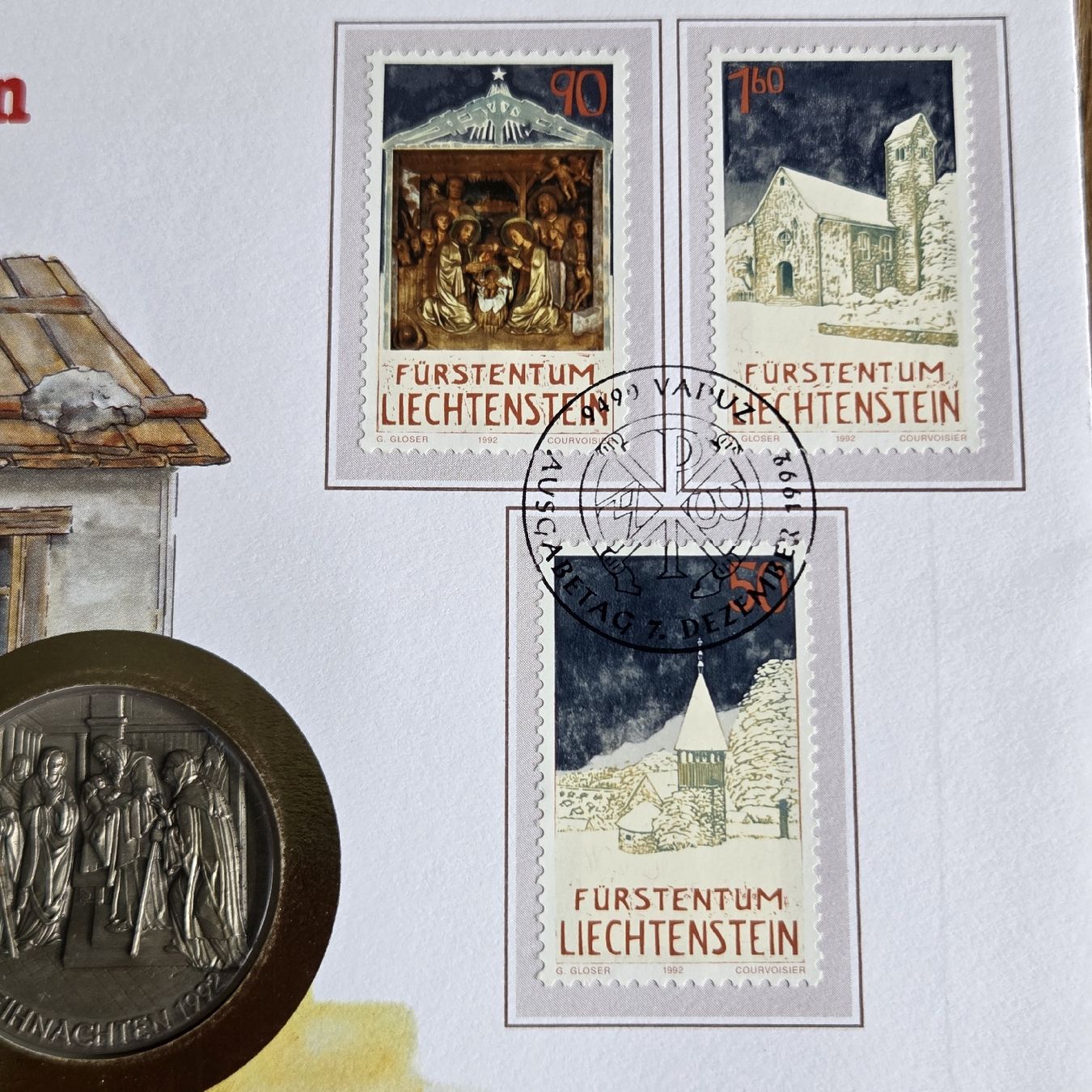 Medaglie: Silbermedaille Weihnachten 1992 – Usato da Stans venduto da Ducati16 2