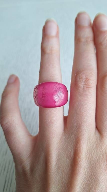 Bracciali & Braccialetti: pinker Armreif und Fingerring – Nuovo (secondo la descrizione) da Urdorf venduto da Jeani_ 2