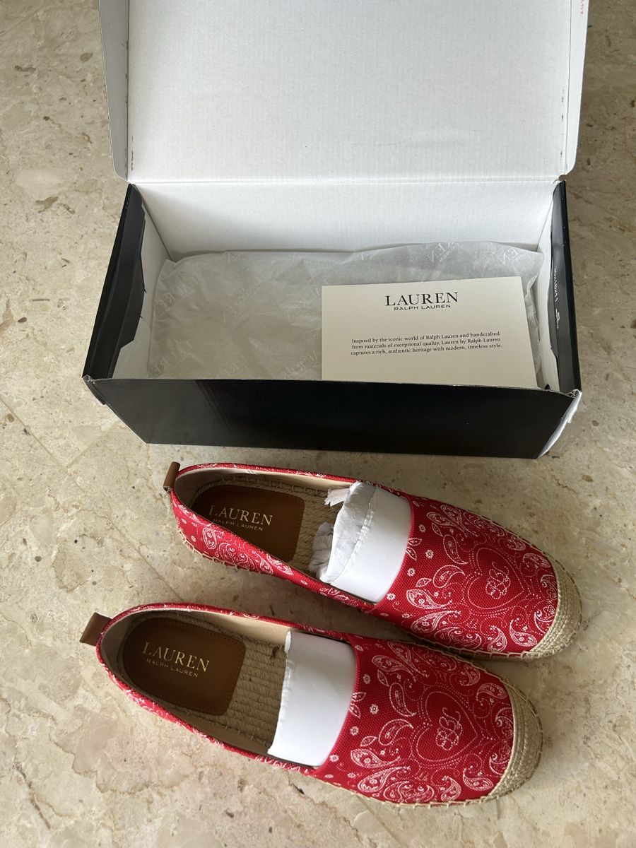 Ralph Lauren Scarpe da donna: Espadrilles Ralph Lauren num 41 – Nuovo e nell'imballaggio originale da Locarno venduto da Matic04 1