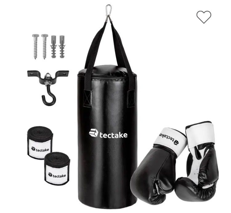 Sacchi da boxe: Tectake Boxsack Set, inkl. Handschuhe & Bandagen – Usato da Uttwil venduto da Skapunk