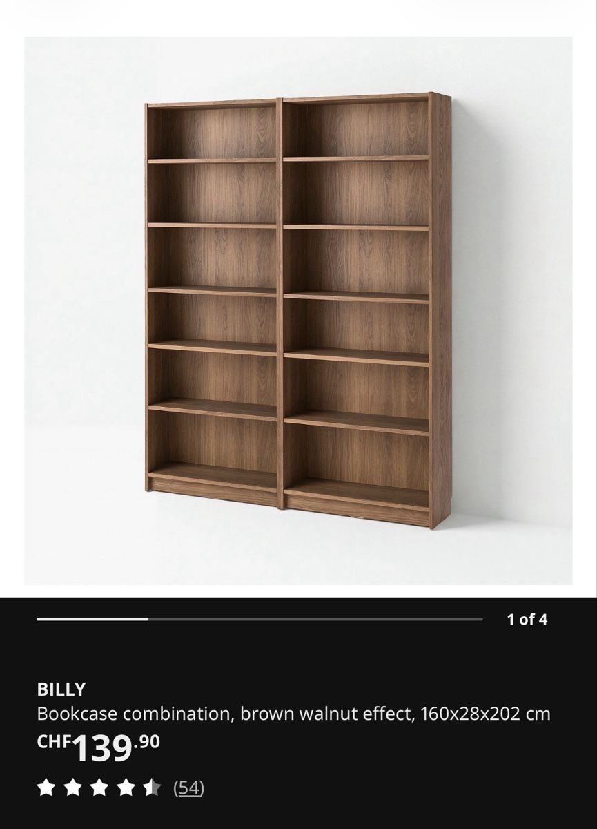 Scaffali: Library Billy – Usato da Hettlingen venduto da and_8xhd 1