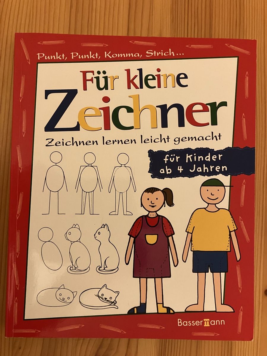 Libri: Zeichenbuch "Für kleine Zeichner" ab 4 Jahren – Nuovo (secondo la descrizione) da Goldau venduto da daytona82
