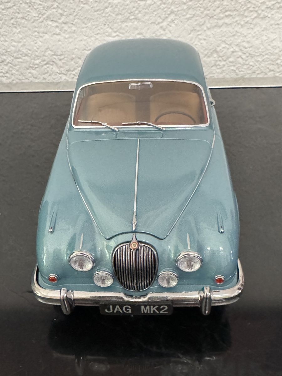 Jaguar Modellini d'auto: Jaguar Mark 2 3.8 1962 Limited Edition – Nuovo e nell'imballaggio originale da Hubersdorf venduto da smi_79nm 1