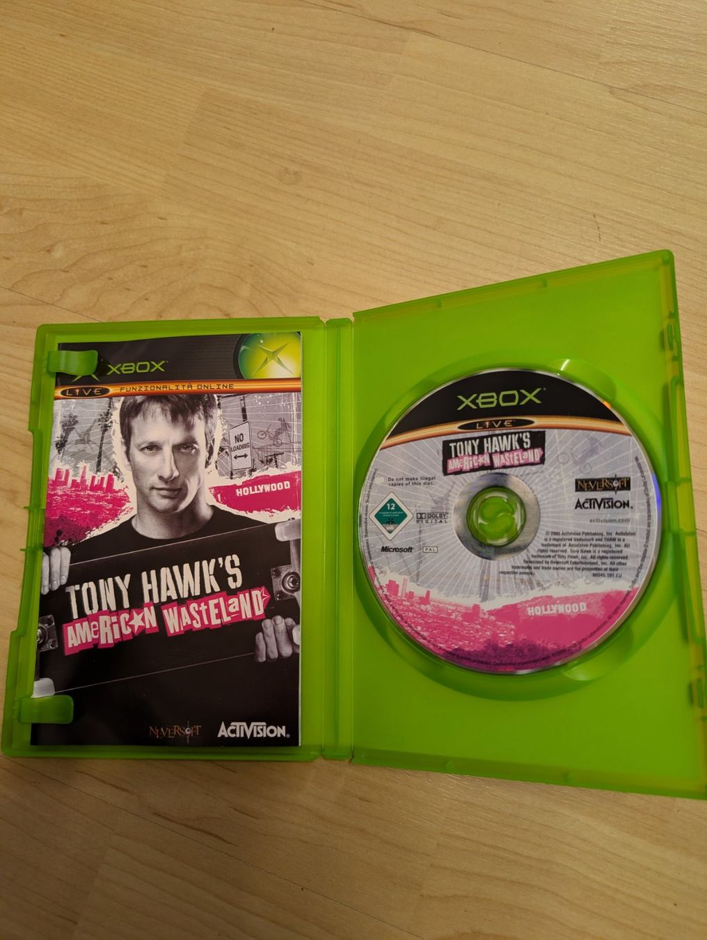 Spiele: Tony hawk's American wasteland Microsoft Xbox – Gebraucht aus Giubiasco von Ticinerd 2