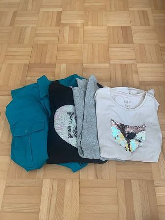 Kinder Langarm Oberteile 146/152