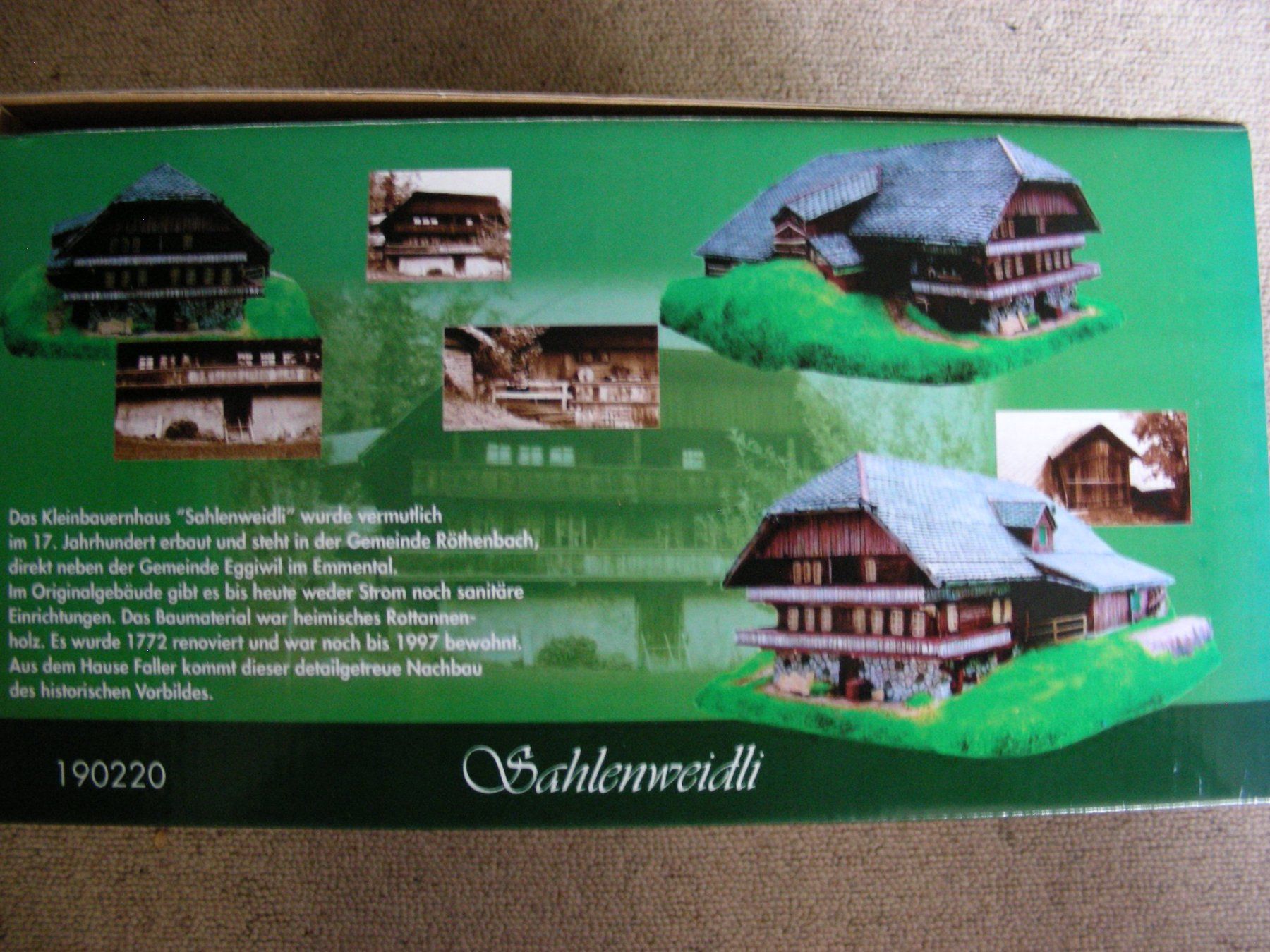 Modelleisenbahnen: Ferme de montagne – Neu und originalverpackt aus Villars-Burquin von Rodjeurs 2