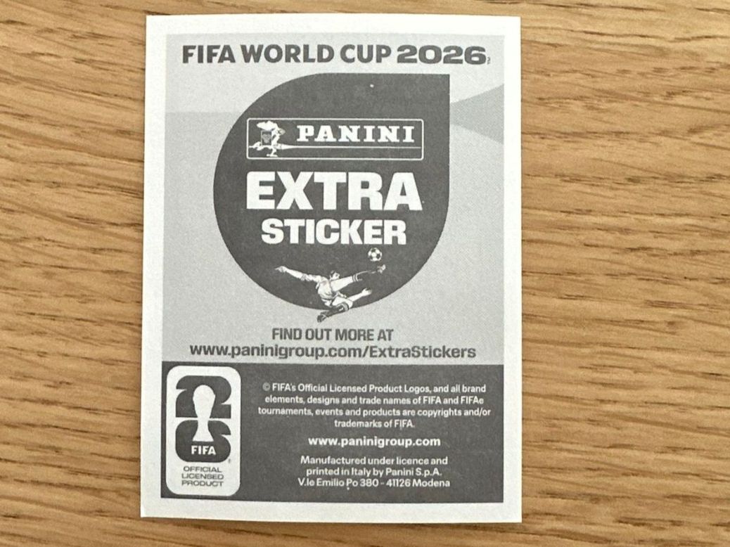 Panini Carte collezionabili: Panini Extra Sticker Gold - Luka Modrić – Usato da Münchenbuchsee venduto da penny9 1