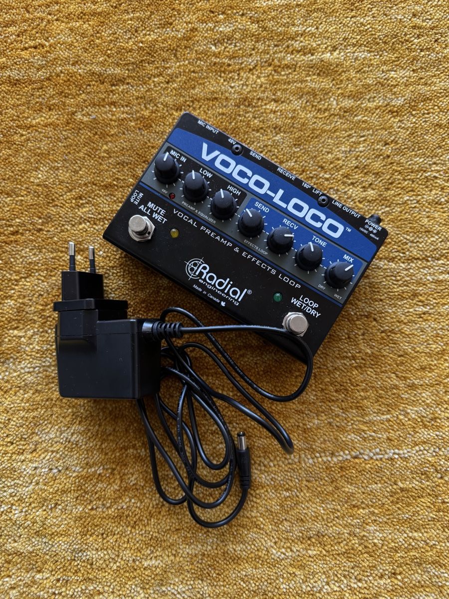 Strumenti musicali: Radial Voco-Loco Vocal Preamp & Effects Loop – Nuovo e nell'imballaggio originale da Basel venduto da Moehrli01 1