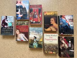 Bücherpaket - 9x historischer Roman (Taschenbücher)